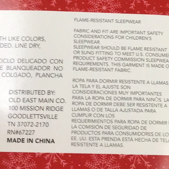 Happy Holidays Family Pajamas 2 Piece PJ Set Size 2T NWT - Picture 5 of 7